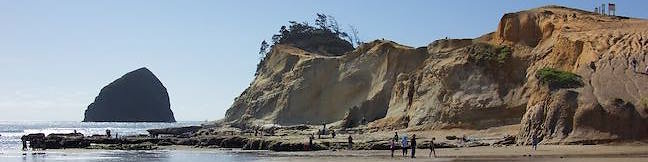 XCape Kiwanda State Natural Area Beach Hike Pacific City Oregon - Cape Kiwanda State Natural Area