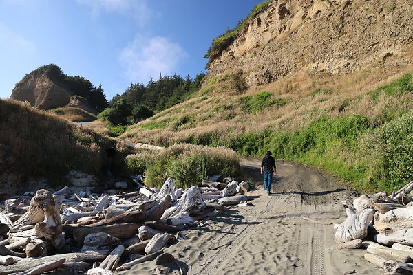 Cape Blanco Pullout &amp; Road (campsite)  20