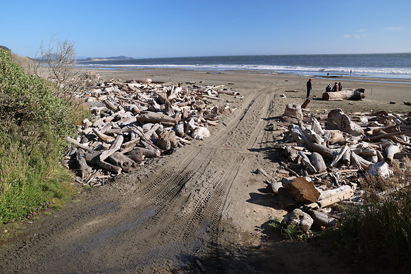 Cape Blanco Pullout &amp; Road (campsite)  09