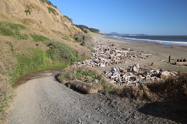Cape Blanco Pullout &amp; Road (campsite)  06