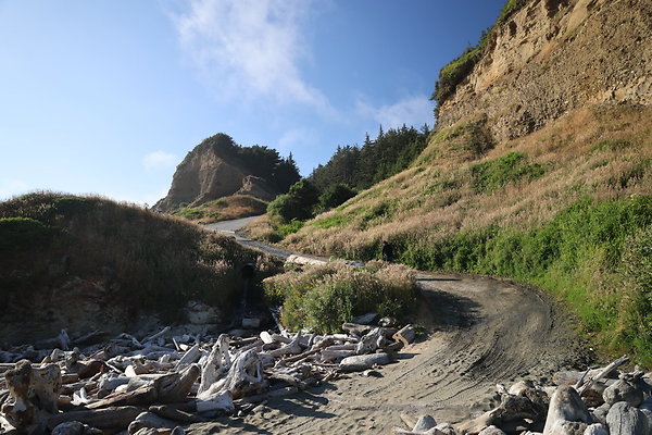 Cape Blanco Pullout &amp; Road (campsite)  21