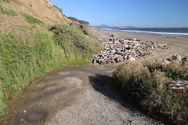 Cape Blanco Pullout &amp; Road (campsite)  08