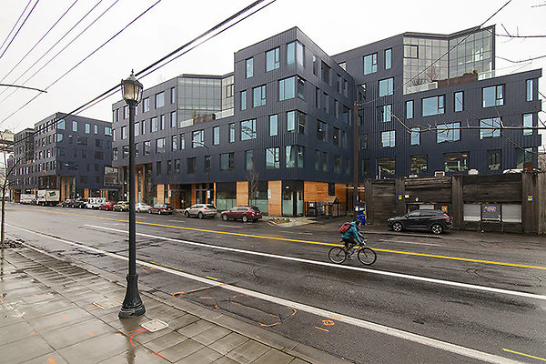 X0218 Sustainability Field Office WEB - Field Office, an office development project by developer project^, received a LEED platinum rating last year. (Sam Tenney/DJC)