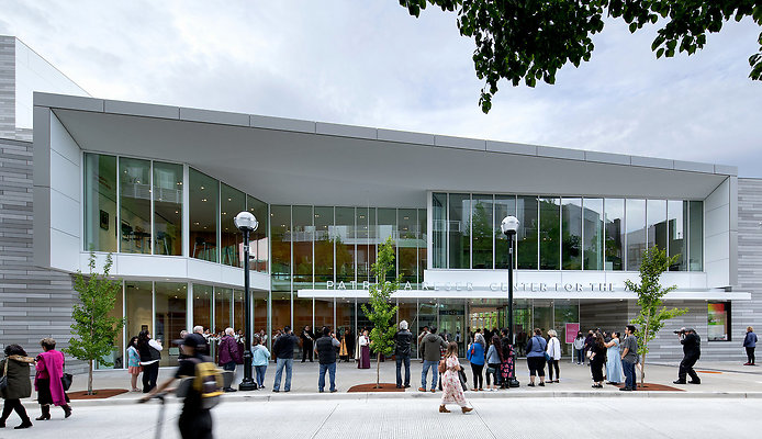 Patricia-Reser-Center-Arts-Exterior-Entry-Event-Opsis-Architecture-Bittermann