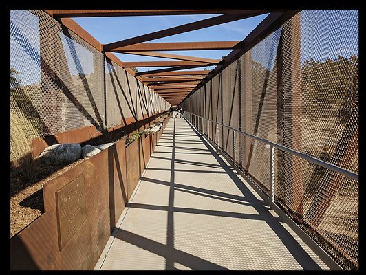 38 La Cienega Pedestrian Bridge 38 La Cienega Pedestrian Bridge