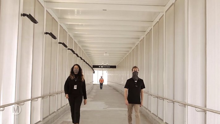 49 Union Station Moire Bridge