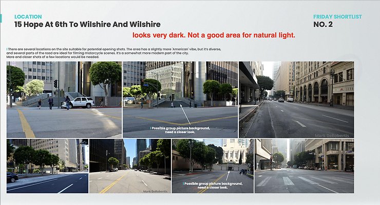 02 15 Hope At 6th To Wilshire And Wilshire -&gt;Will Get Light