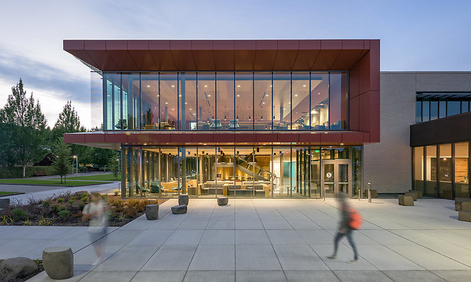 PCC-Rock-Creek-Building-5-Addition-Plaza-Opsis-Architecture x