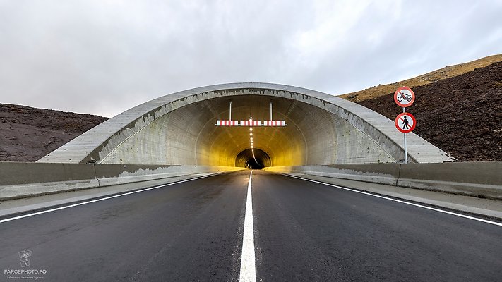 Faroe Island tunnels