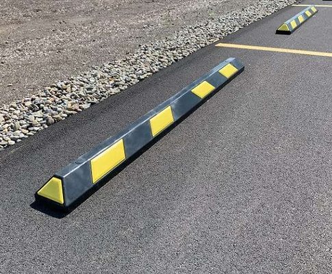 Parking Stops - 6 Plastic Gray 5